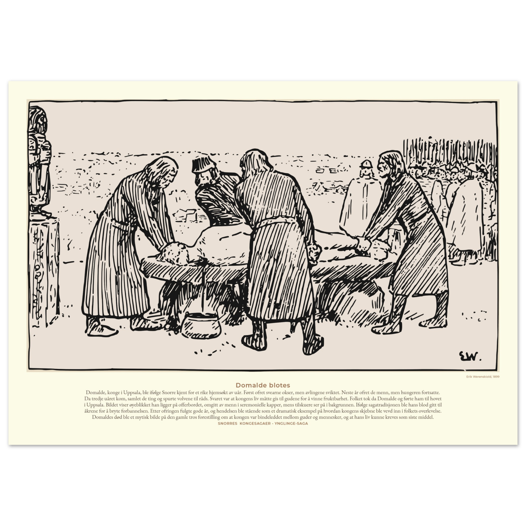 1006-Klassisk plakat i halvmatt papir